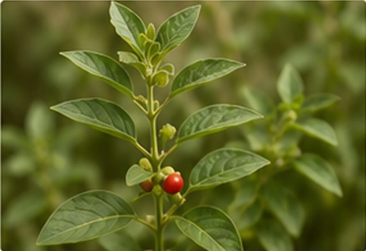 Fresh herbal plants
